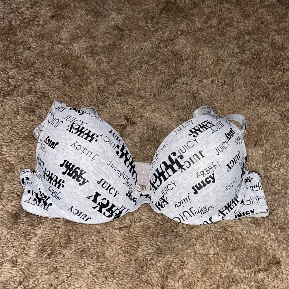 Juicy Couture Monochrome Logo Bra